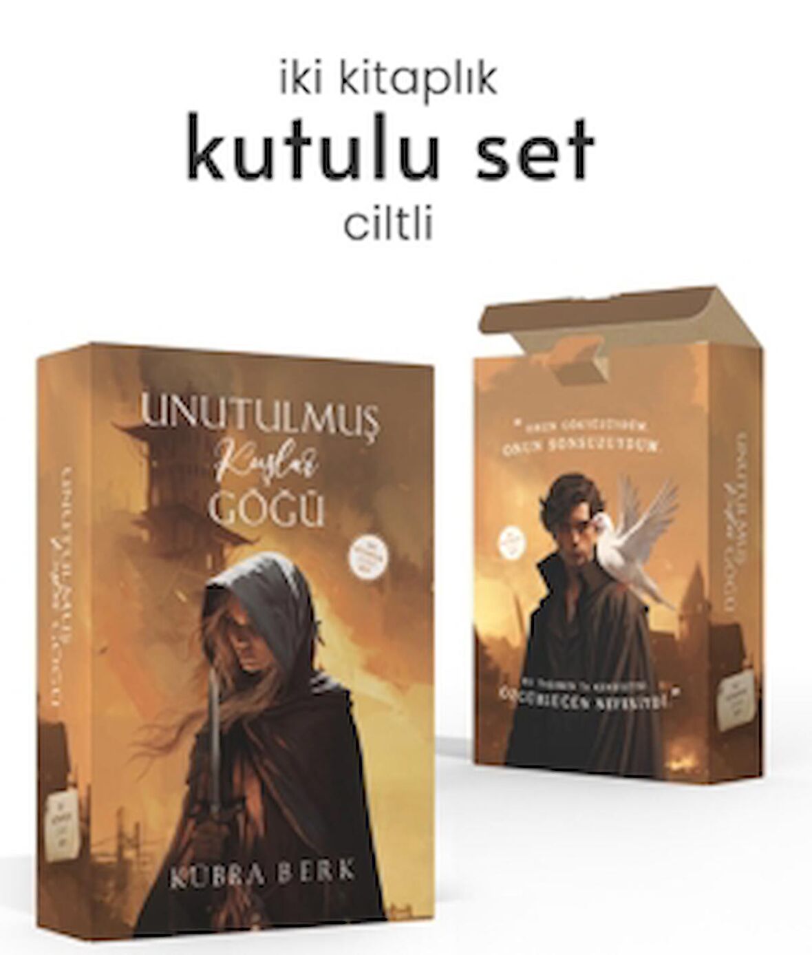 Unutulmuş Kuşlar Göğü İki Kitaplık Set