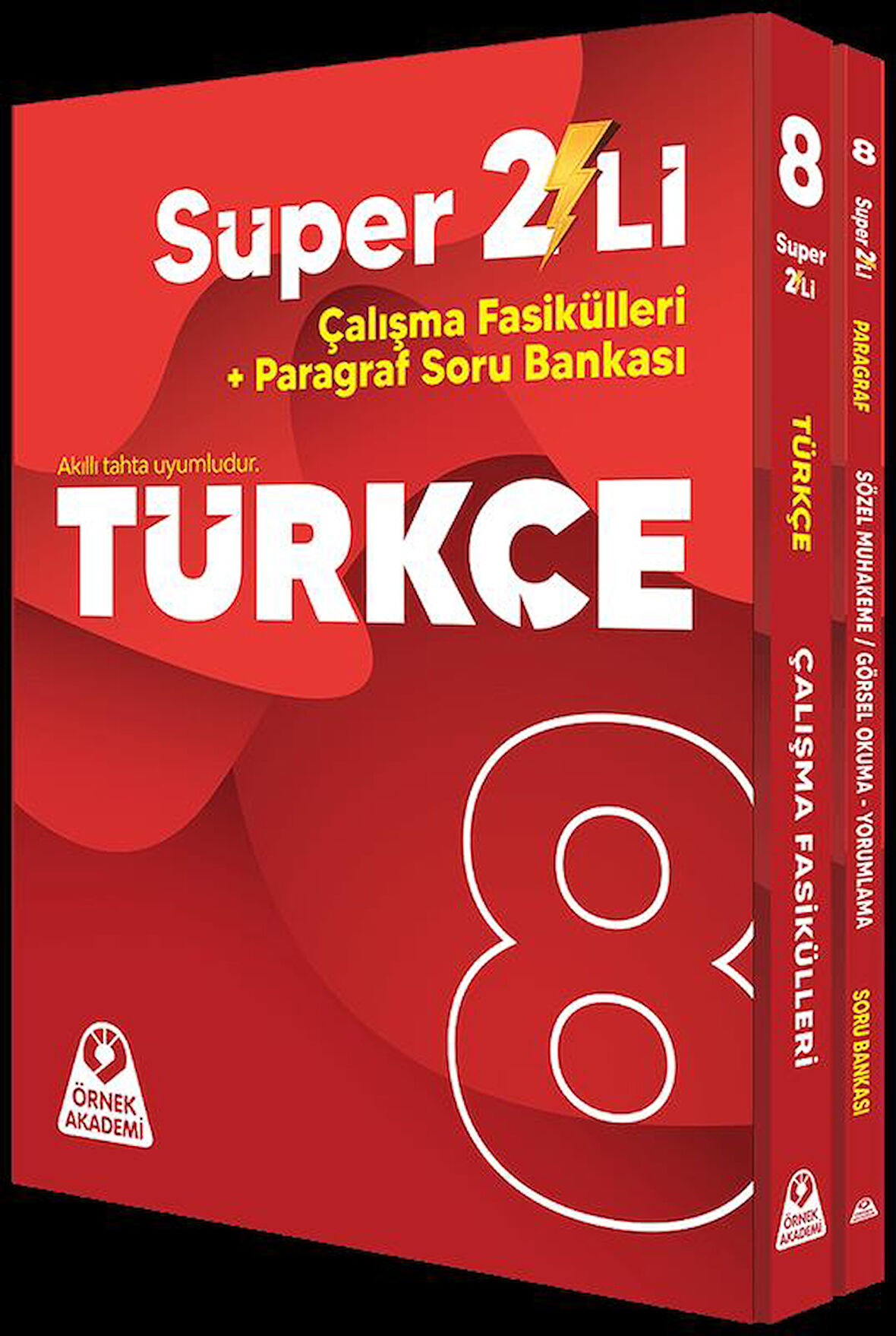 8. Sınıf Süper İkili Türkçe Seti Örnek Akademi