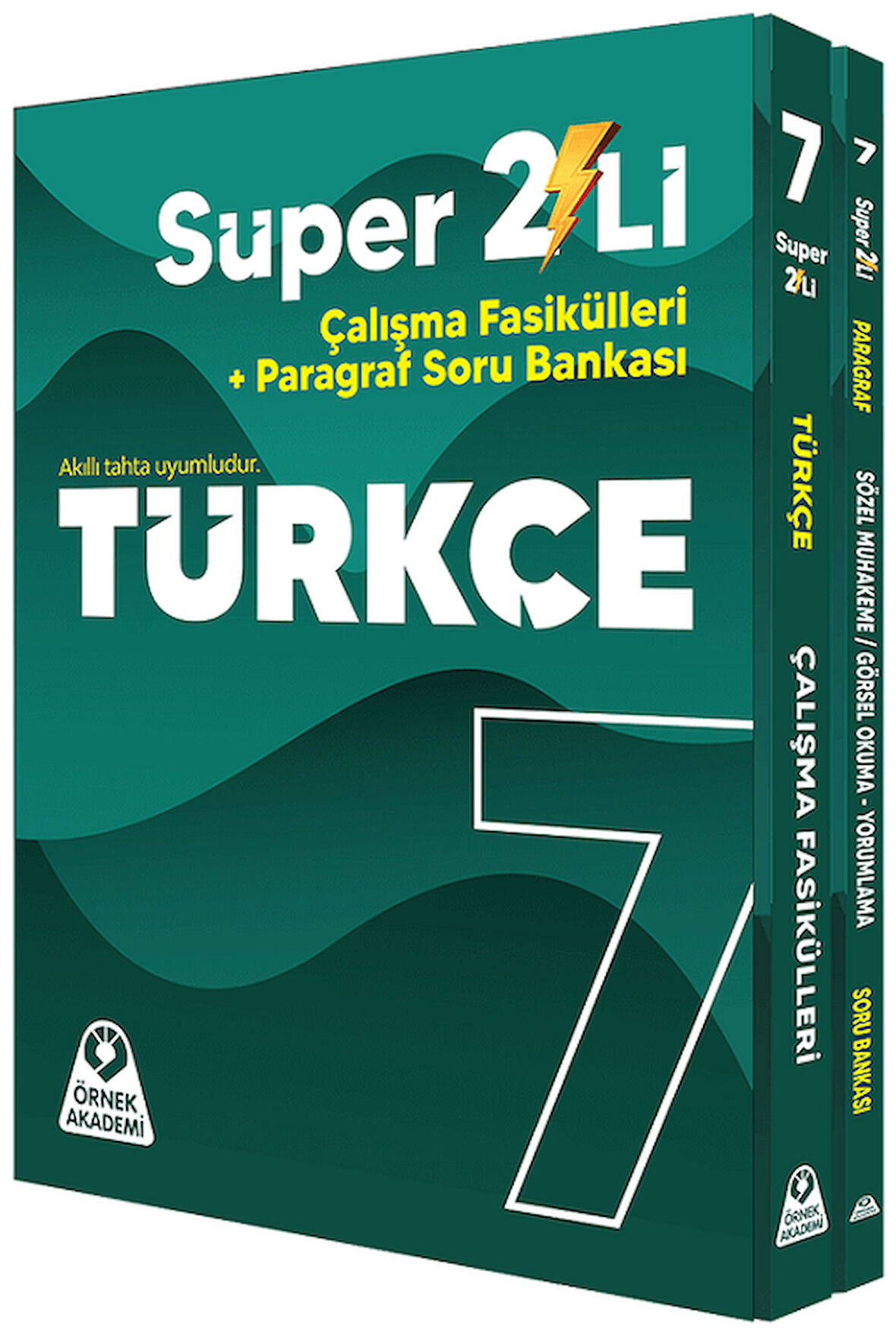 Örnek Akademi 7. Sınıf Türkçe Süper İkili Çalışma Fasikülleri Seti Örnek Akademi Yayınları