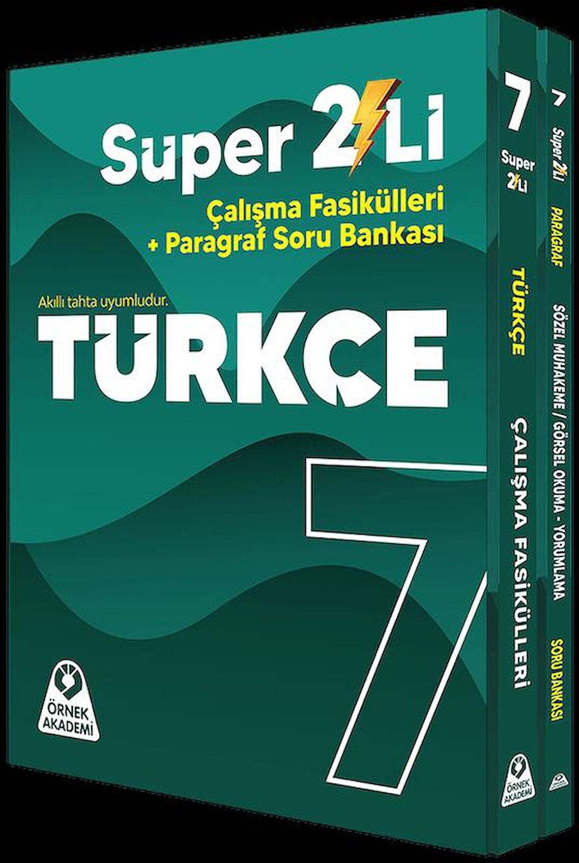 7. Sınıf Türkçe Süper 2'li Çalışma Fasikülleri + Paragraf Soru Bankası