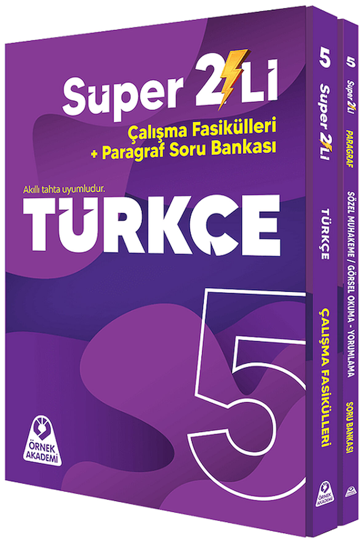 Örnek Akademi 5. Sınıf Türkçe Süper İkili Çalışma Fasikülleri Seti Örnek Akademi Yayınları