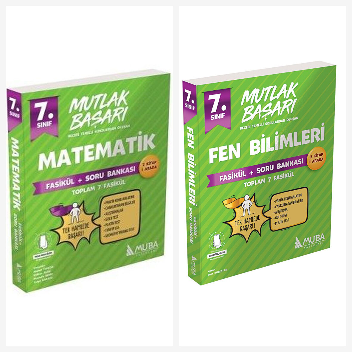Muba 7. Sınıf Matematik & Fen Fasikül + Soru Bankası