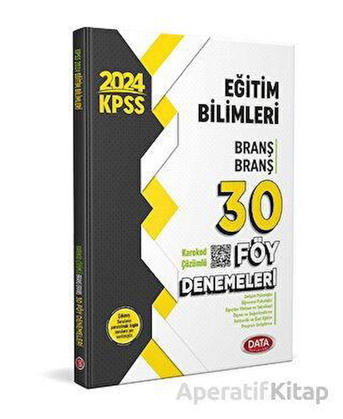 KPSS Eğitim Bilimleri Branş Branş 30 Föy Denemeleri (Karekod Çözümlü)