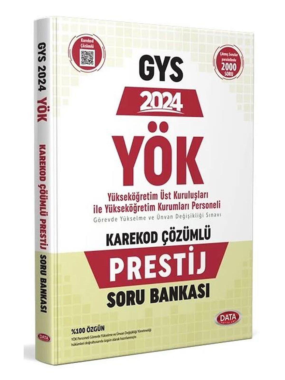 YÖK Üst Kuruluşları ile YÖK Personeli GYS Prestij Soru Bankası - Karekod Çözümlü