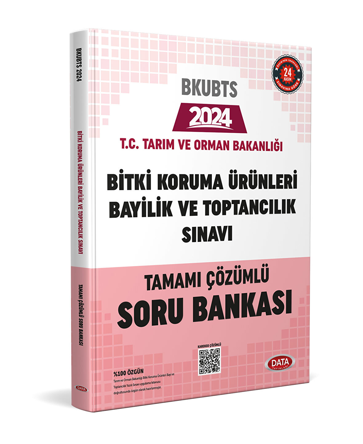 Data 2024 BKUBTS Tarım ve Orman Bitki Koruma Ürünleri Bayilik ve Toptancılık Sınavı Soru Bankası