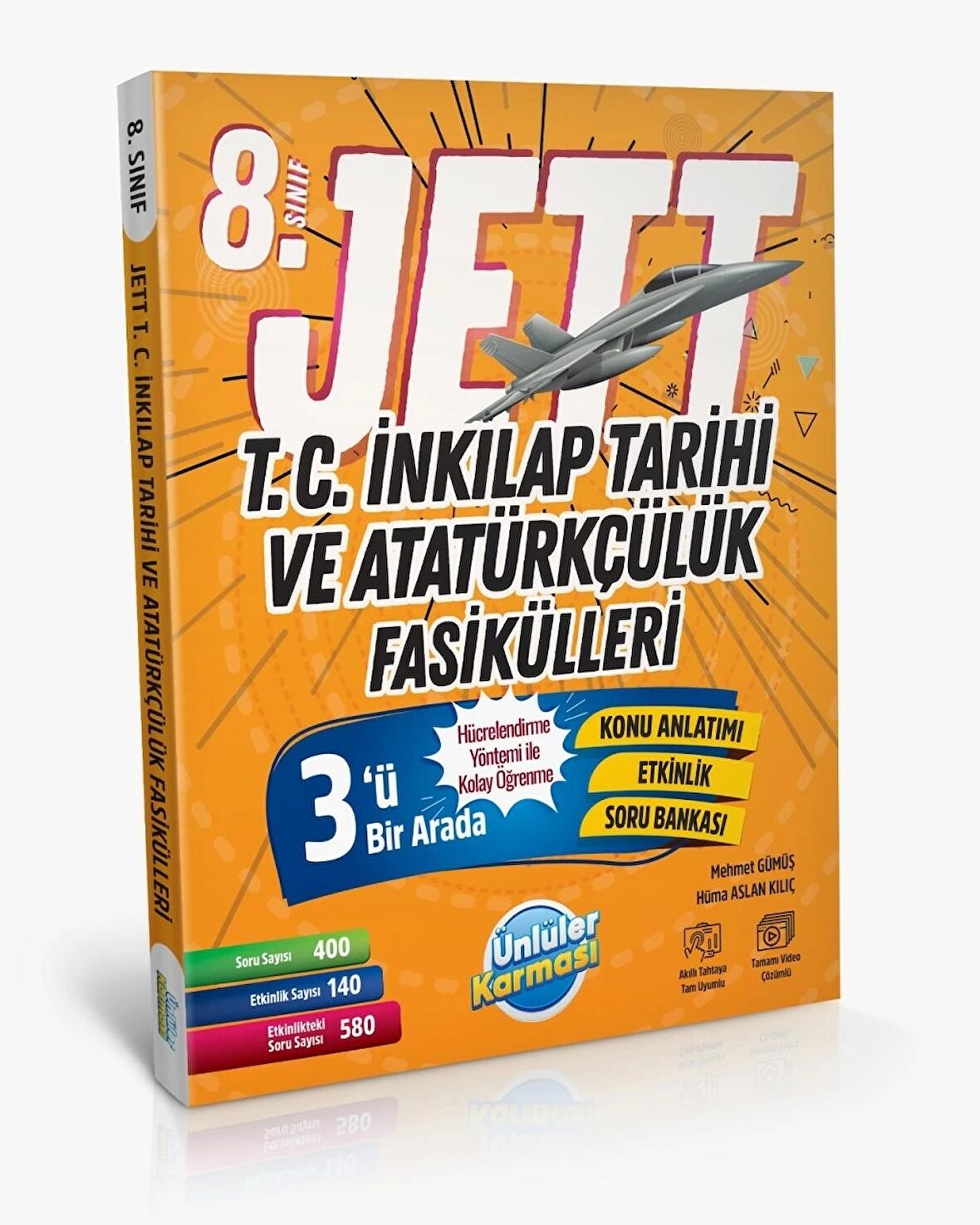 8. Sınıf Jett T.C İnkılap Tarihi ve Atatürkçülük Fasikülleri