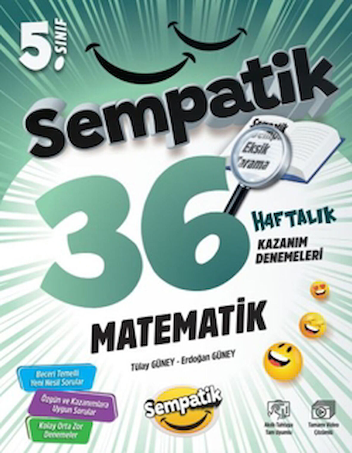 5.Sınıf Matematik 36 Haftalık Kazanım Denemeleri