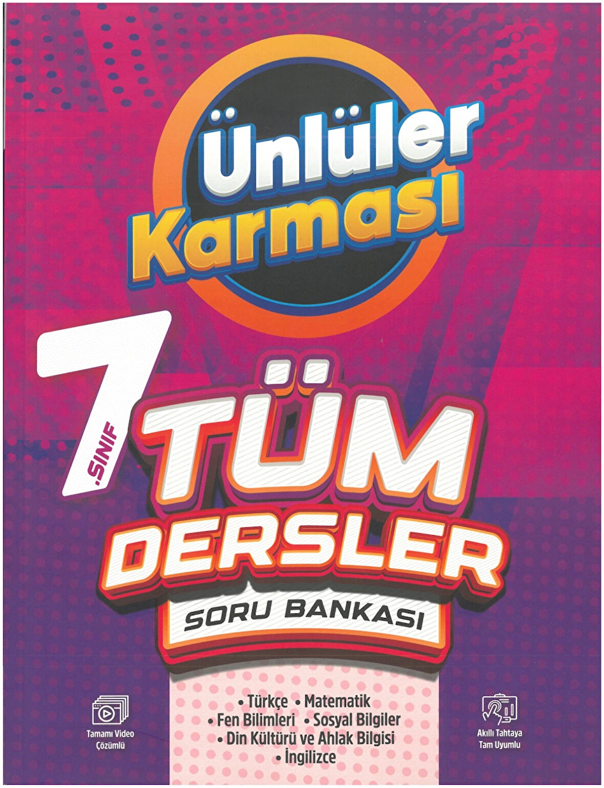 Ünlüler Karması 7. Sınıf Tüm Dersler Soru Bankası Yeni