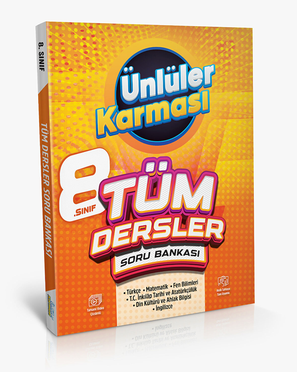 Ünlüler Karması LGS 8. Sınıf Tüm Dersler Soru Bankası