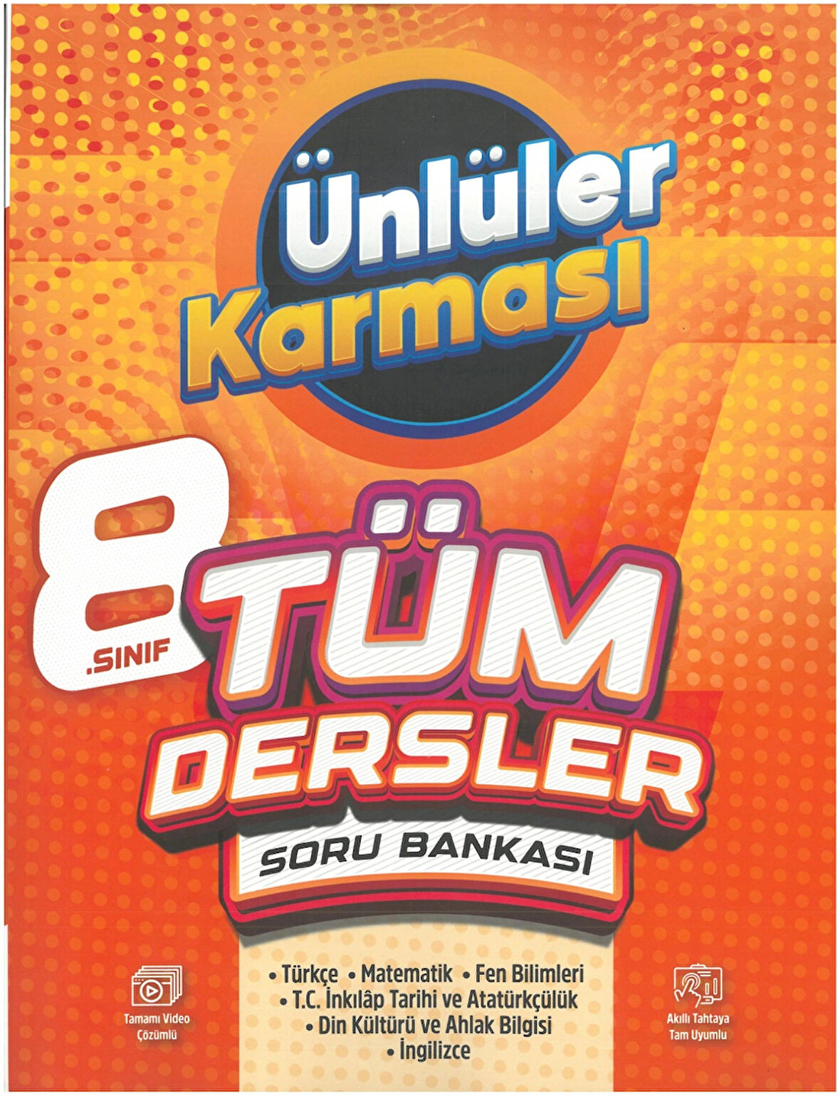 Ünlüler Karması 8. Sınıf Tüm Dersler Soru Bankası Yeni