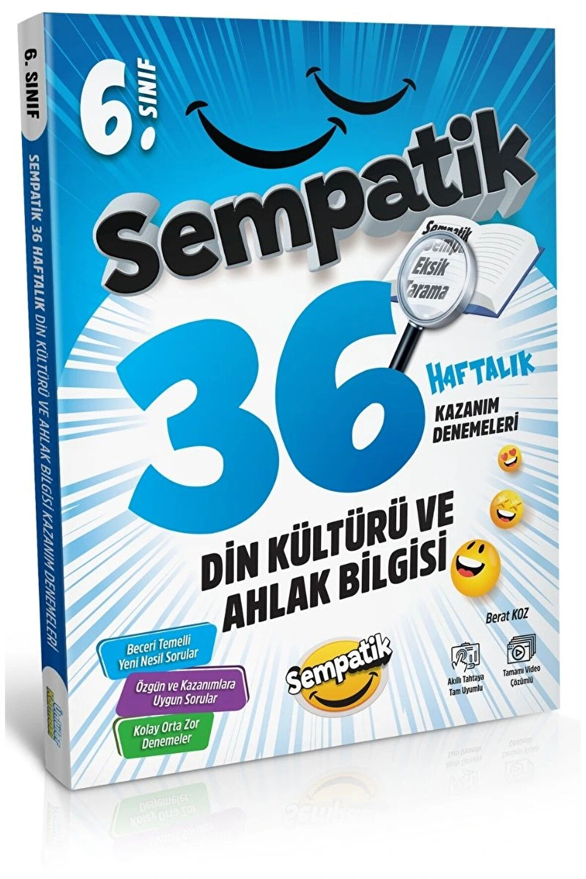 Ünlüler Karması 6.Sınıf Din Kültürü Sempatik 36 Haftalık Kazanım Denemeleri