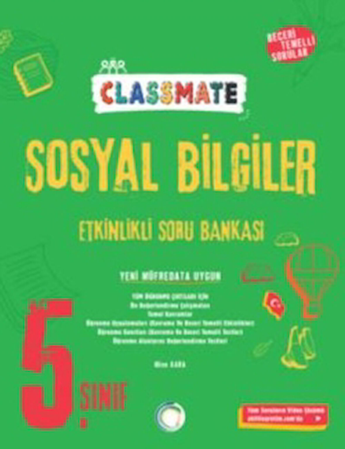 5. Sınıf Classmate Sosyal Bilgiler Etkinlikli Soru Bankası