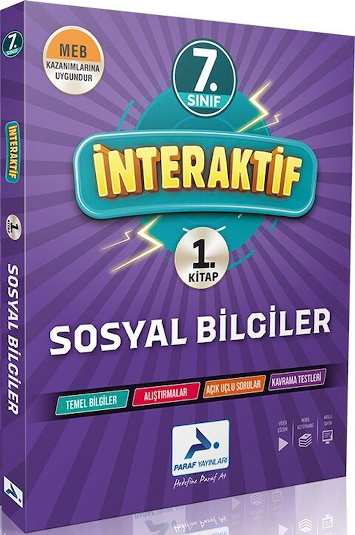 Paraf 7. Sınıf İnteraktif Sosyal Bil. Soru Bankası Paraf Yayınları