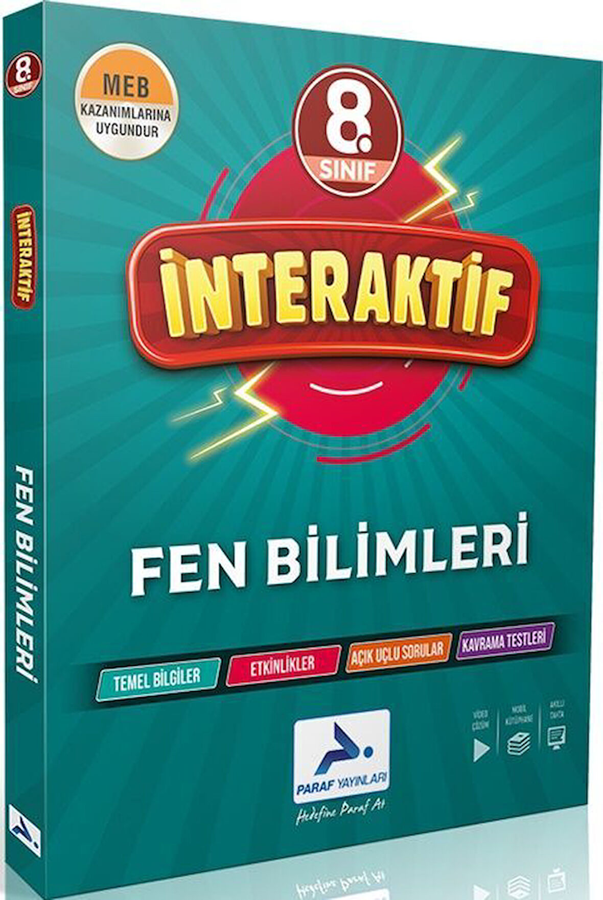 Paraf 8. Sınıf İnteraktif Fen Bilimleri Soru Bankası Paraf Yayınları