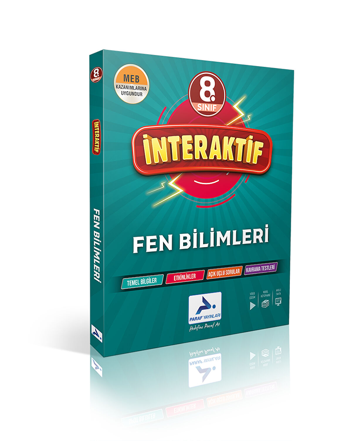 Paraf 8. Sınıf İnteraktif Fen Bilimleri Soru Kütüphanesi