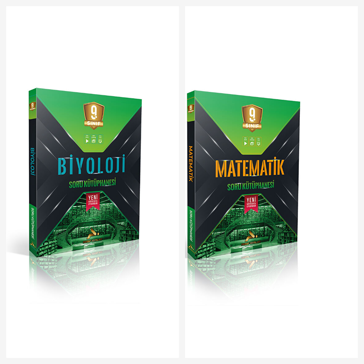 Paraf Yayınları 9. Sınıf Matematik & Biyoloji Soru Kütüphanesi