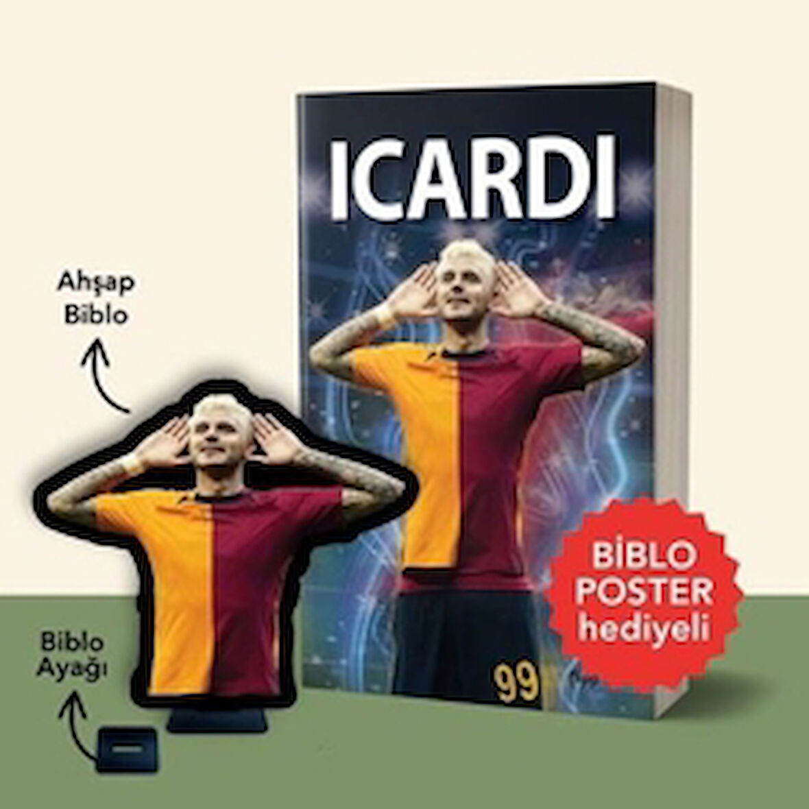 Icardi - Biblo Poster Hediyeli