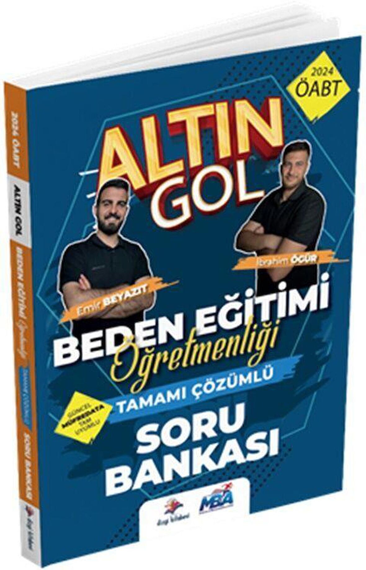 2024 ÖABT Beden Eğitimi Öğretmenliği Altın Gol Soru Bankası Dizgi Kitap