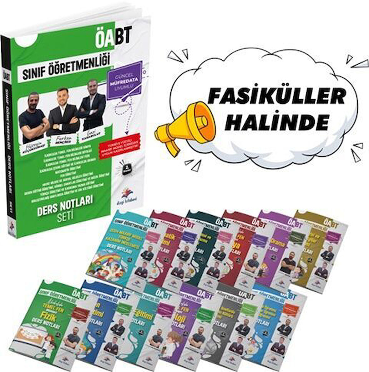 Dizgi Kitap ÖABT Sınıf Öğretmenliği Maarif Modele Uygun Fasiküller Halinde Ders Notları Seti