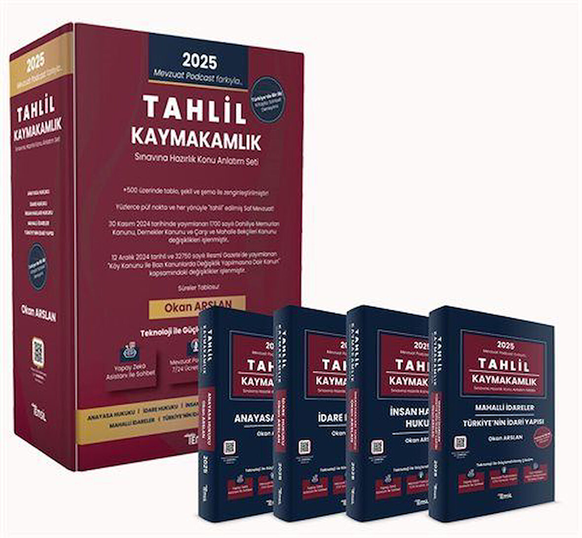 Tahlil Kaymakamlık Sınavına Hazırlık Konu Anlatım Seti / Okan Arslan