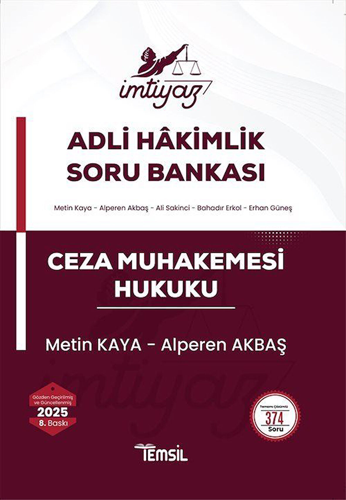 İmtiyaz Ceza Muhakemesi Hukuku Soru Bankası / Metin Kaya