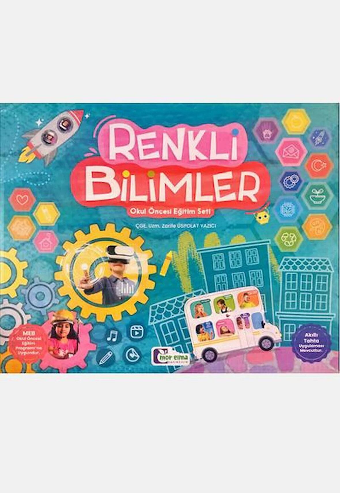 	Renkli Bilimler (5-6 Yaş) Eğitim Seti Mor Elma Yayıncılık