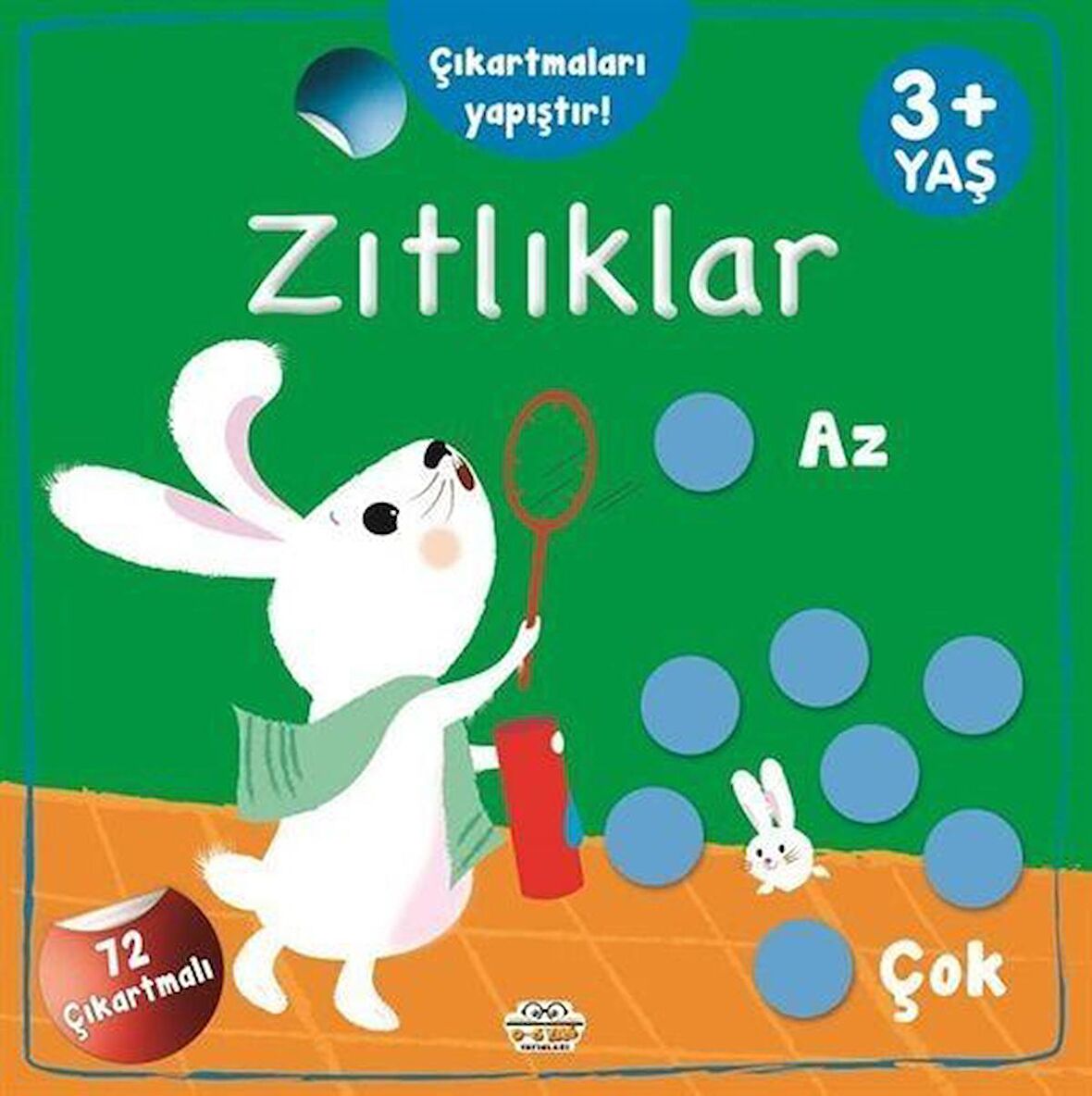 Zıtlıklar Az - Çok Çıkartmaları Yapıştır