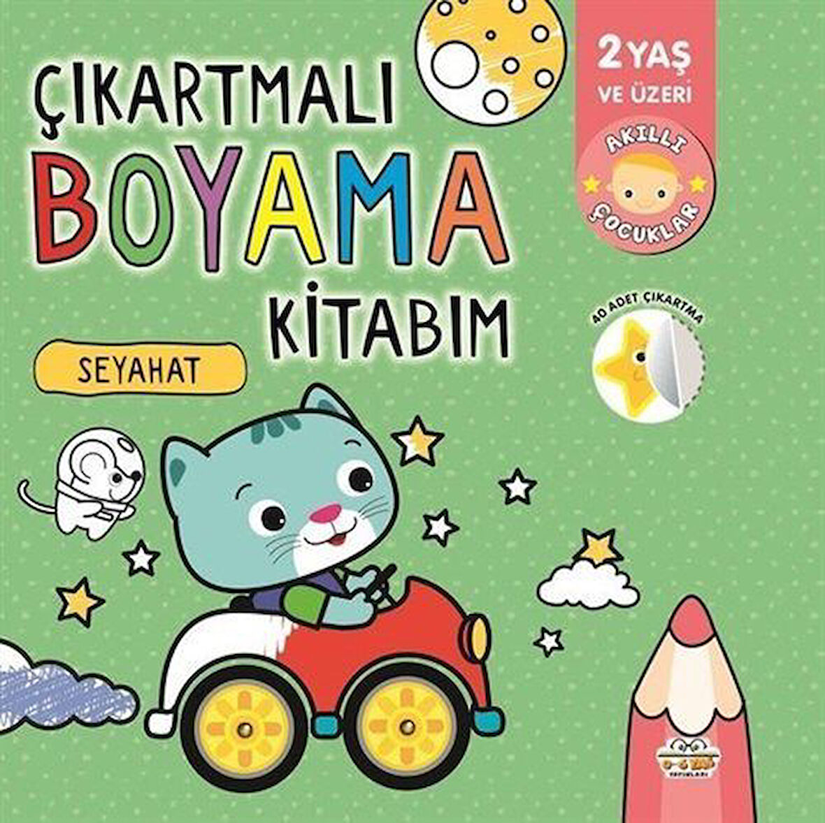 Çıkartmalı Boyama Kitabım - Seyahat