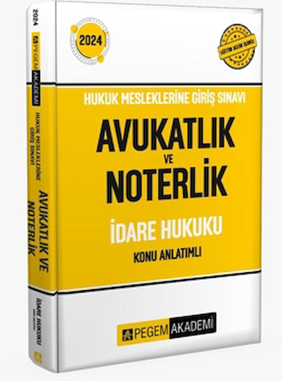 2024 Hukuk Mesleklerine Giriş Sınavı Avukatlık ve Noterlik İdare Hukuku Konu Anlatımlı
