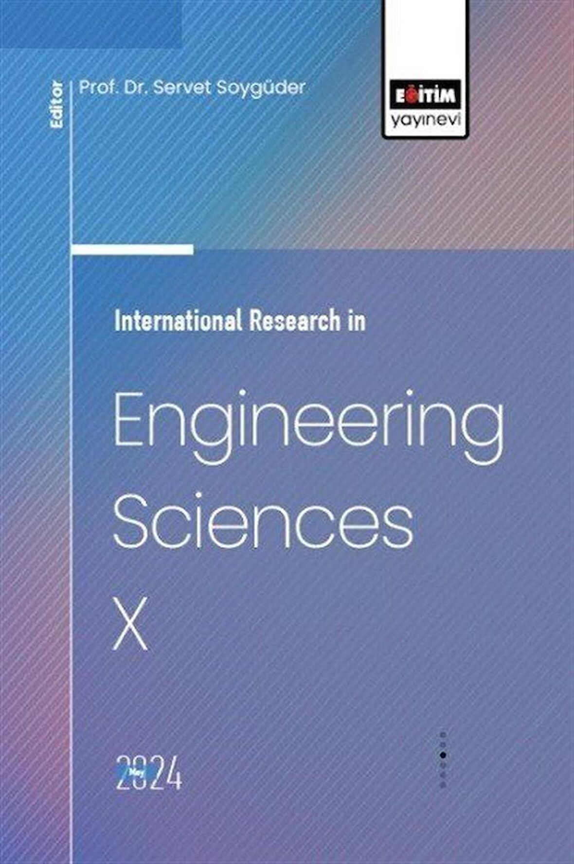 International Research in Engineering Sciences X / Kolektif