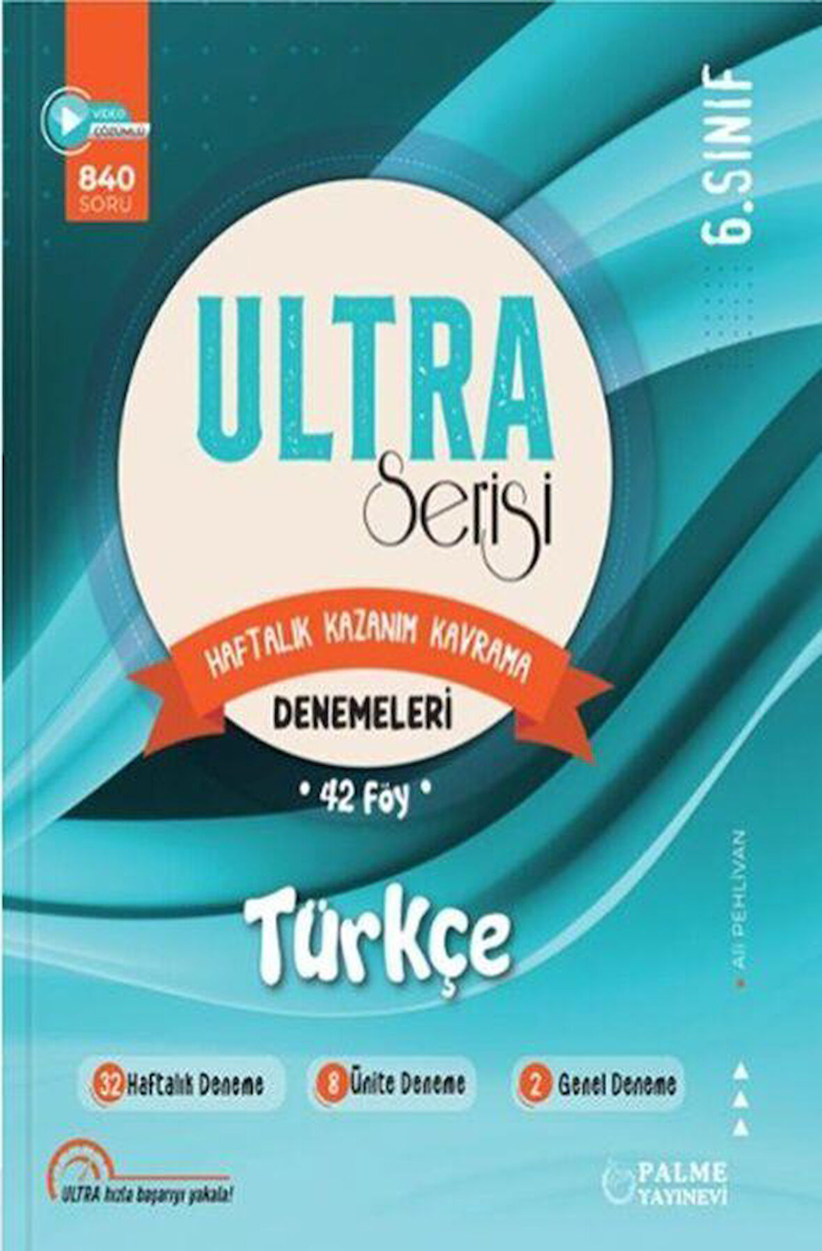 6. Sınıf Türkçe Ultra Serisi Denemeleri 42 Föy Palme Yayınları