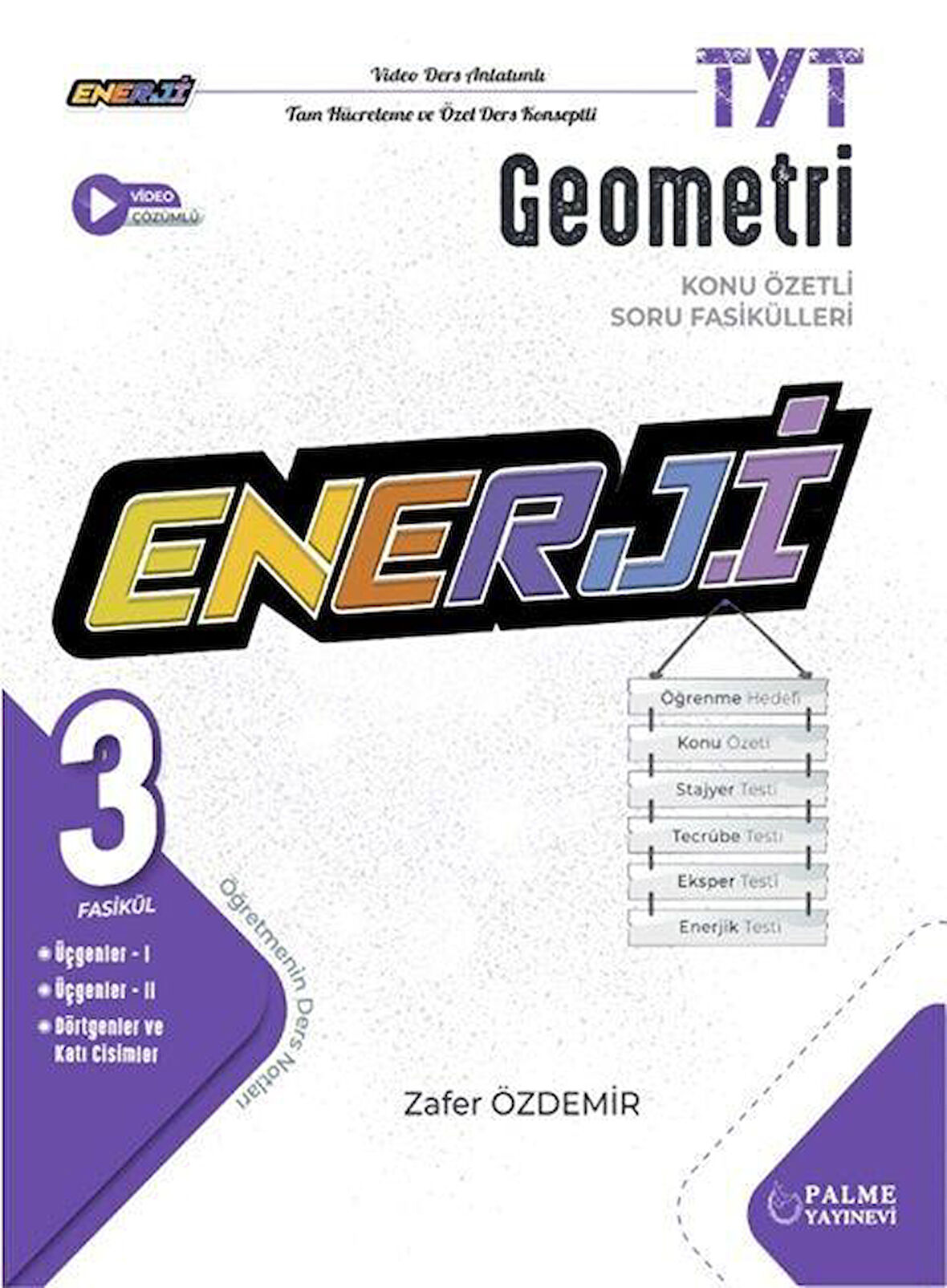 TYT Enerji Geometri Konu Özetli Soru Fasikülleri Palme Yayınları