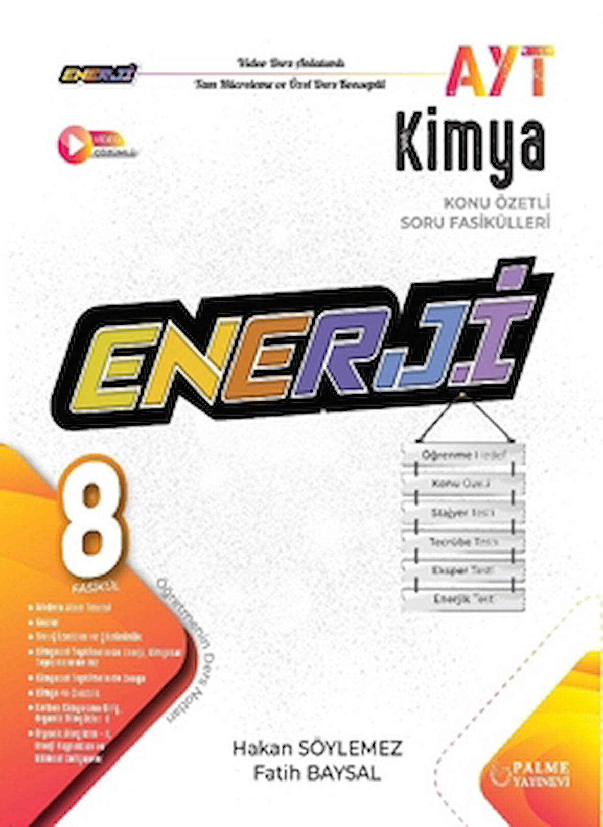 Enerji AYT Kimya Konu Özetli Soru Fasikülleri