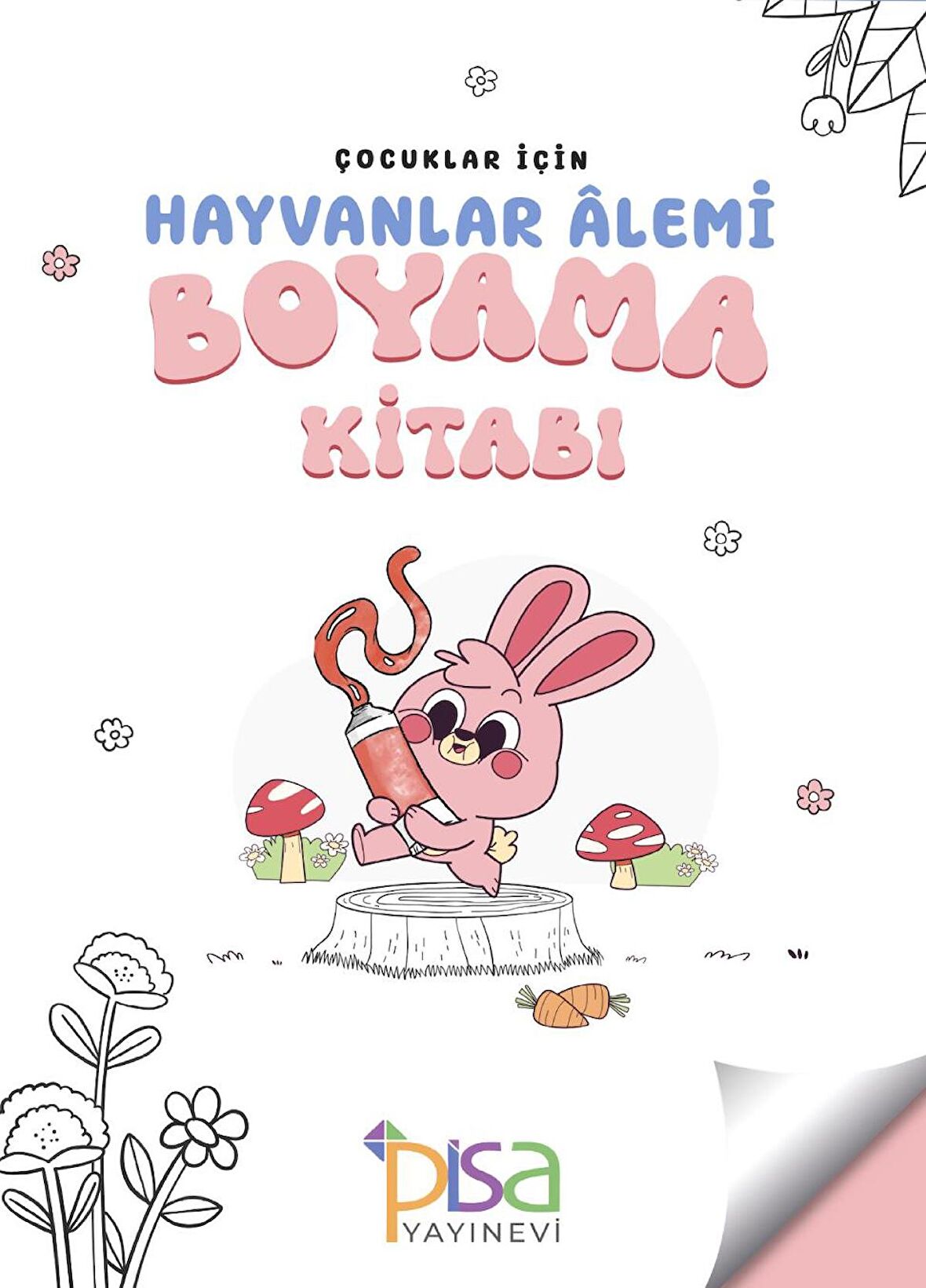 Çocuklar İçin Hayvanlar Alemi Boyama Kitabı