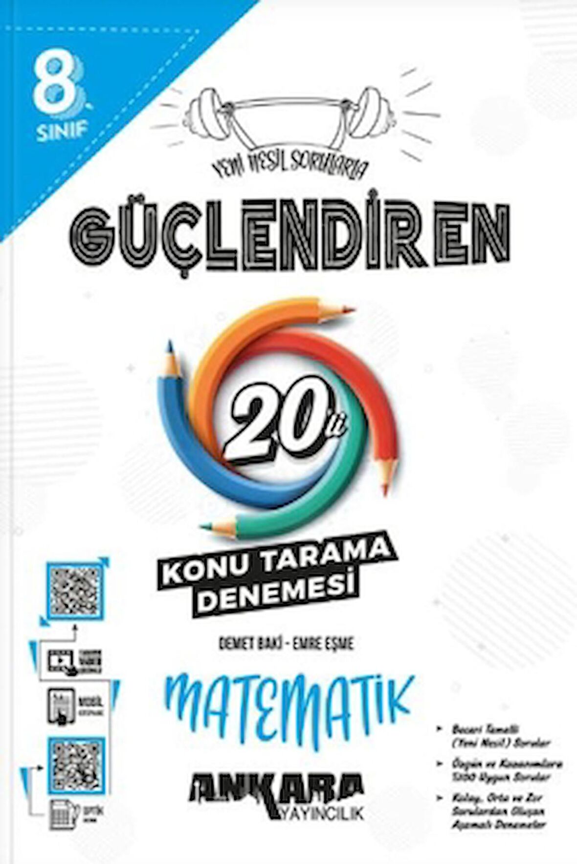 8.⁠ ⁠Sınıf Güçlendiren Matematik 20'li Konu Tarama Denemesi