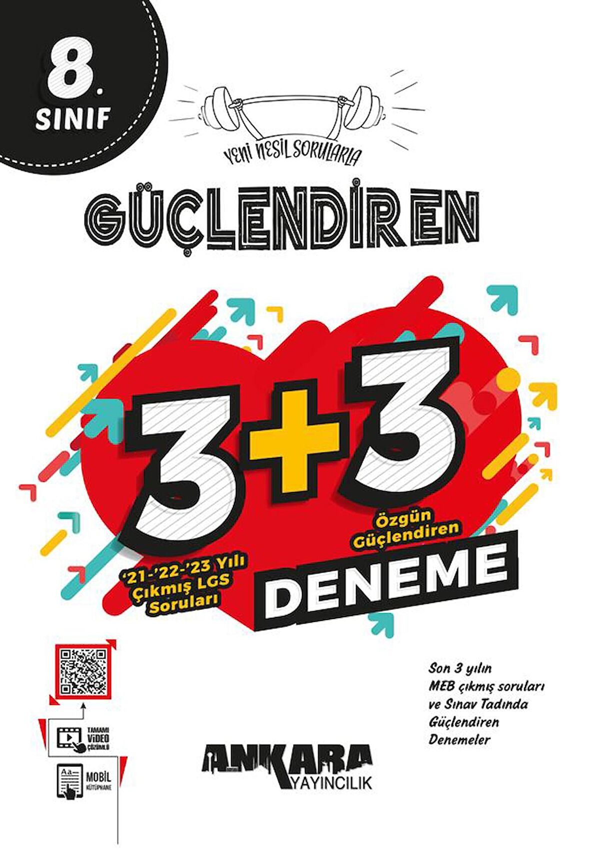 8. Sınıf Güçlendiren 3+3 Deneme Ankara Yayınevi