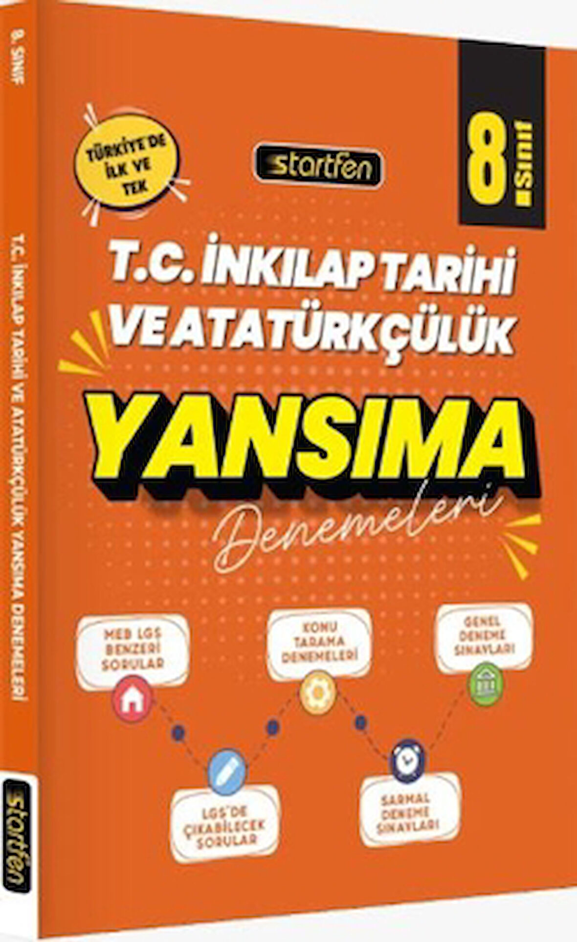 8. Sınıf T.C. İnkılap Tarihi ve Atatürkçülük Yansıma Denemeleri