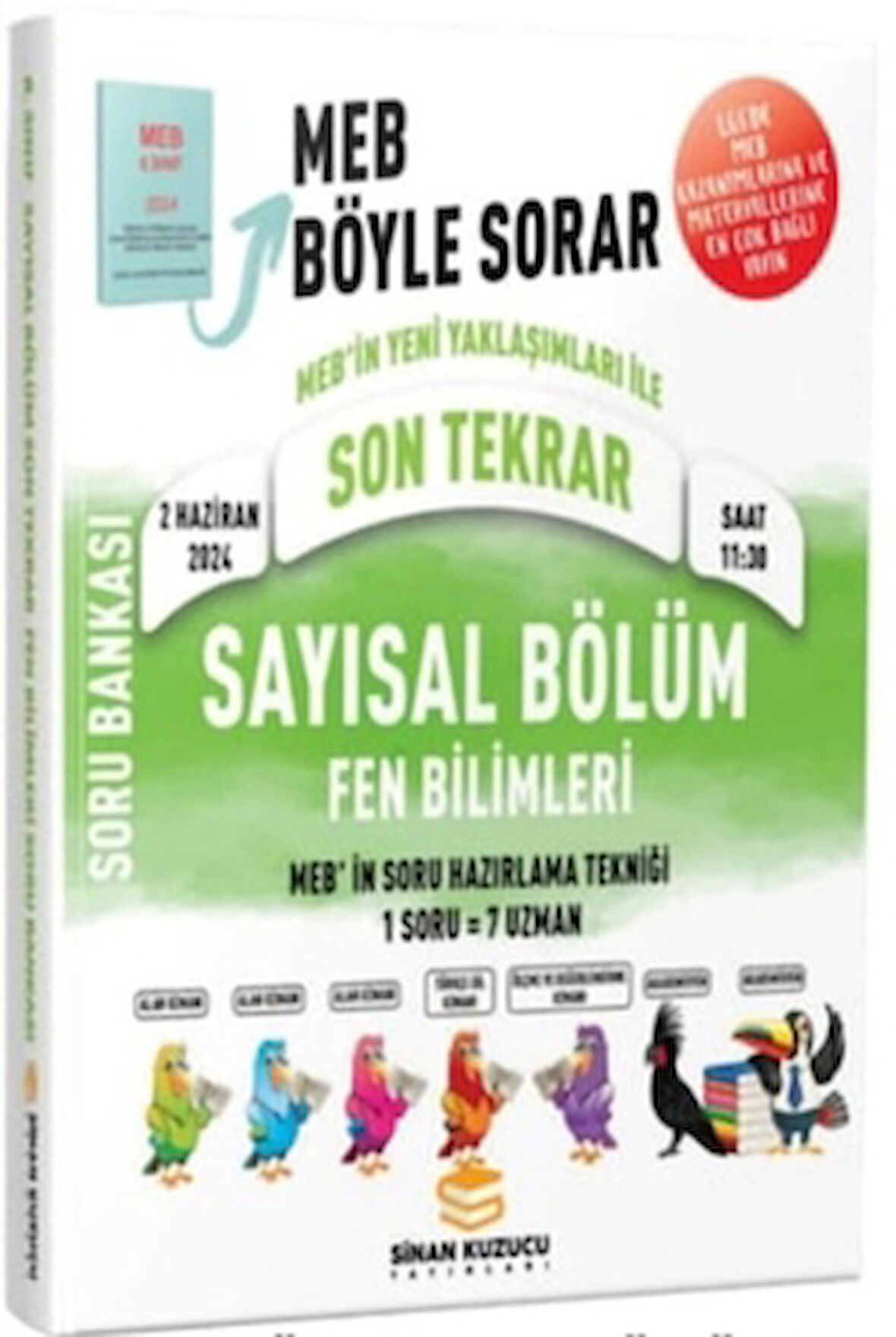 2024 LGS Son Tekrar Sayısal Bölüm Fen Bilimleri Soru Bankası