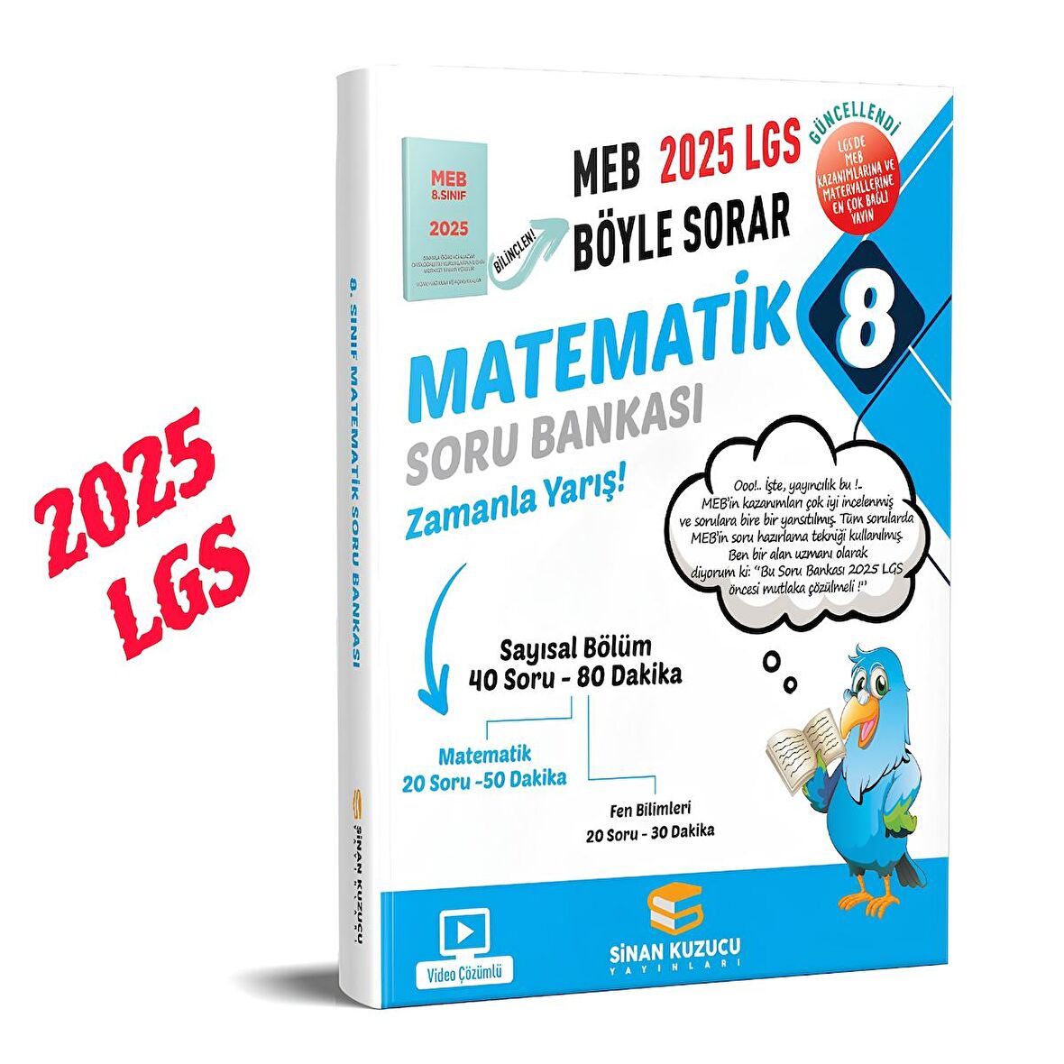 LGS MEB BÖYLE SORAR SORU BANKASI SETİ ( 2025 LGS ) MAT + TÜRKÇE + FEN + İNKILAP