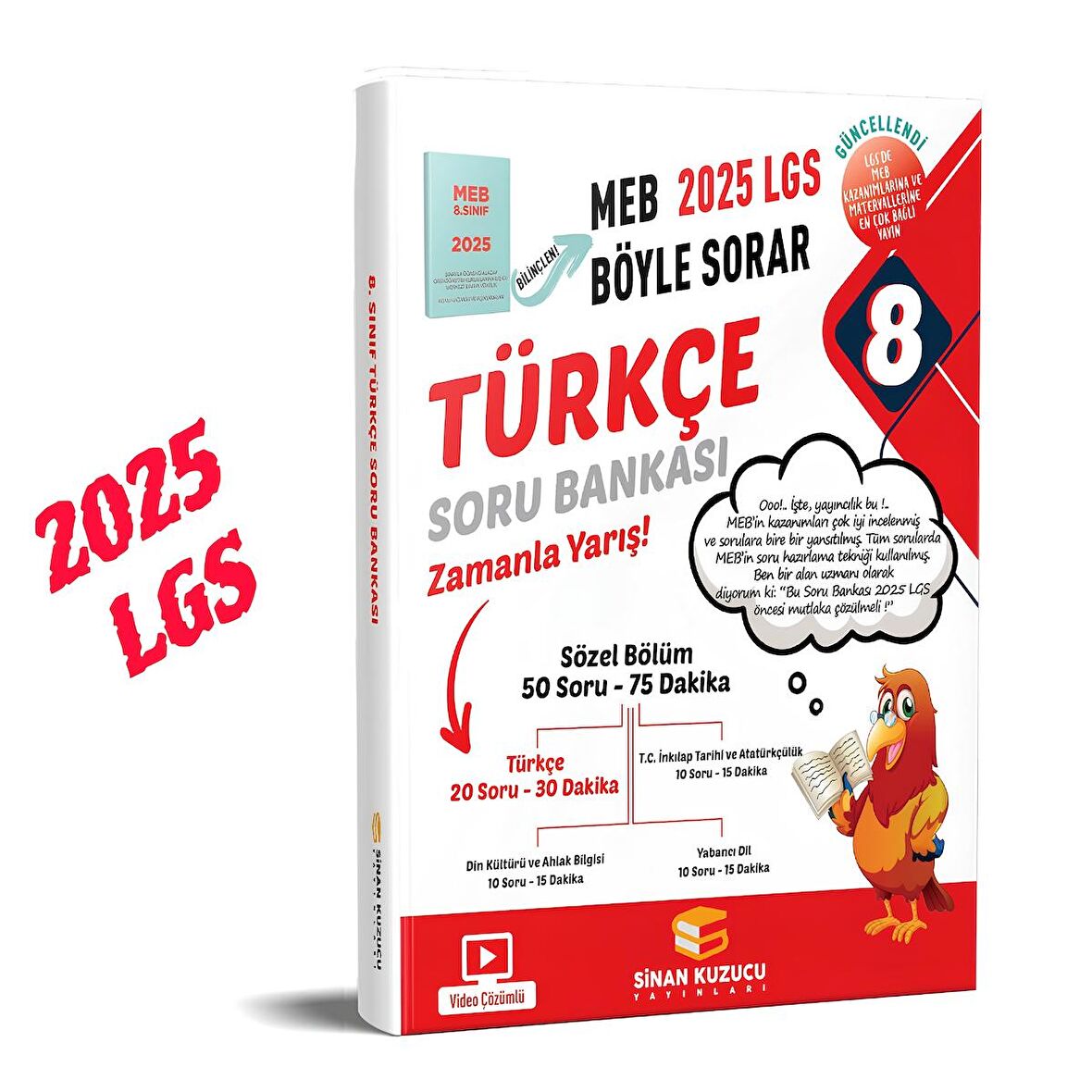 8. SINIF - LGS MEB BÖYLE SORAR SORU BANKASI SETİ ( 2025 LGS ) TURKCE + İNKILAP