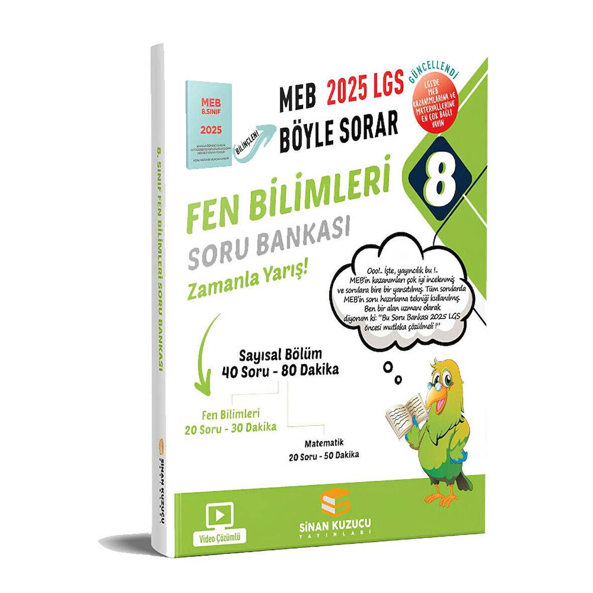 8. Sınıf Fen Bilimleri Soru Bankası Yeni Sinan Kuzucu Yayınları 