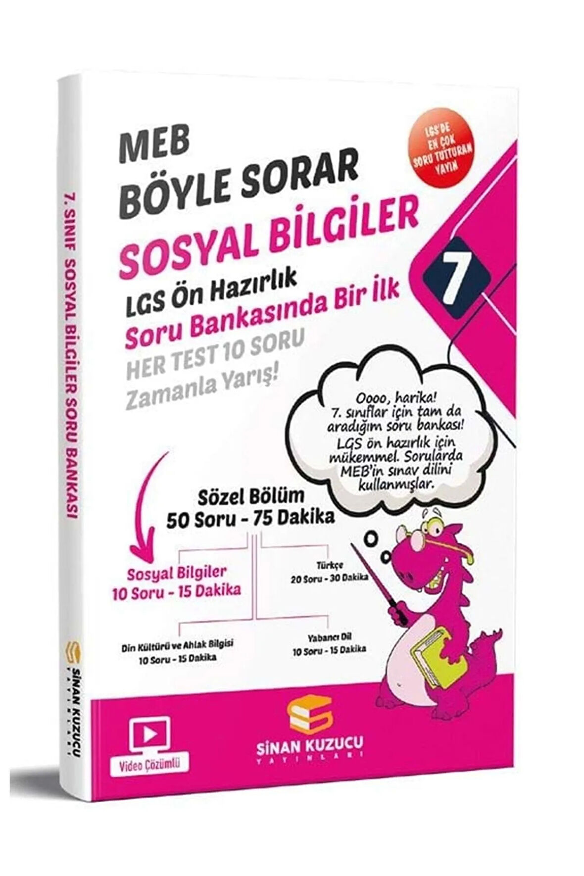 7. Sınıf Meb Böyle Sorar Sosyal Bilgiler Soru Bankası Video Çözümlü