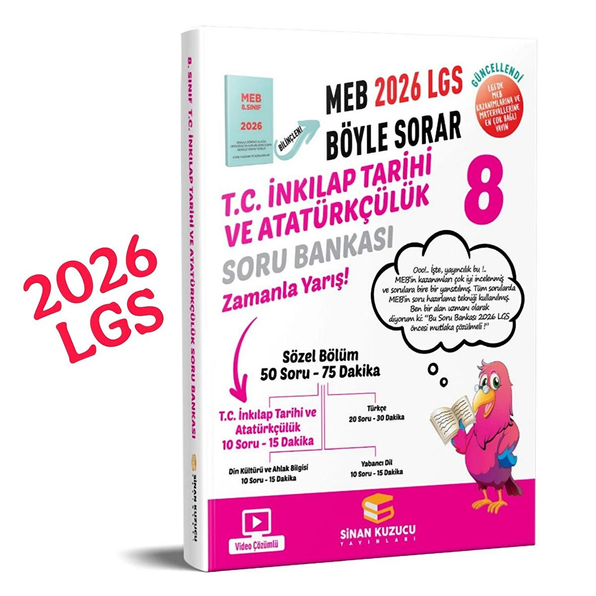8. Sınıf 2026 Lgs Meb Böyle Sorar T.C. İNKILAP TARİHİ VE ATATÜRKÇÜLÜK Soru Bankası Video Çözümlü - sinan kuzucu