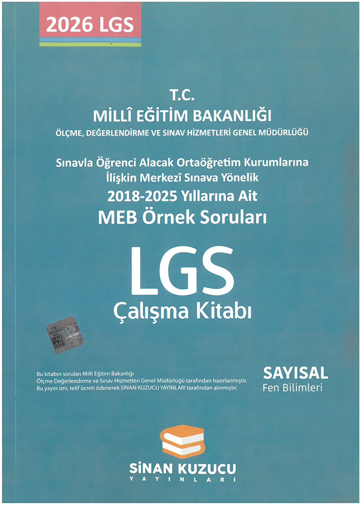 Sinan Kuzucu Meb Örnek Soruları Fen Bilimleri Çalışma Kitabı Yeni