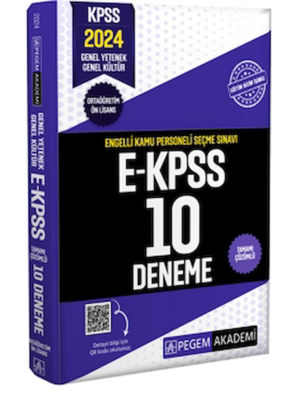 2024 E-KPSS Tamamı Çözümlü 10 Deneme (Ortaöğretim-Önlisans)