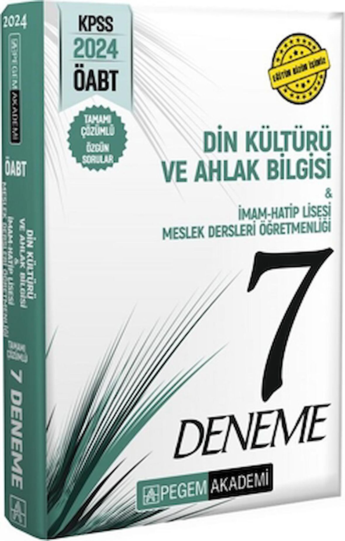 2024 KPSS ÖABT Din Kültürü ve Ahlak Bilgisi İmam Hatip Lisesi Öğretmenliği Tamamı Çözümlü 7 Deneme