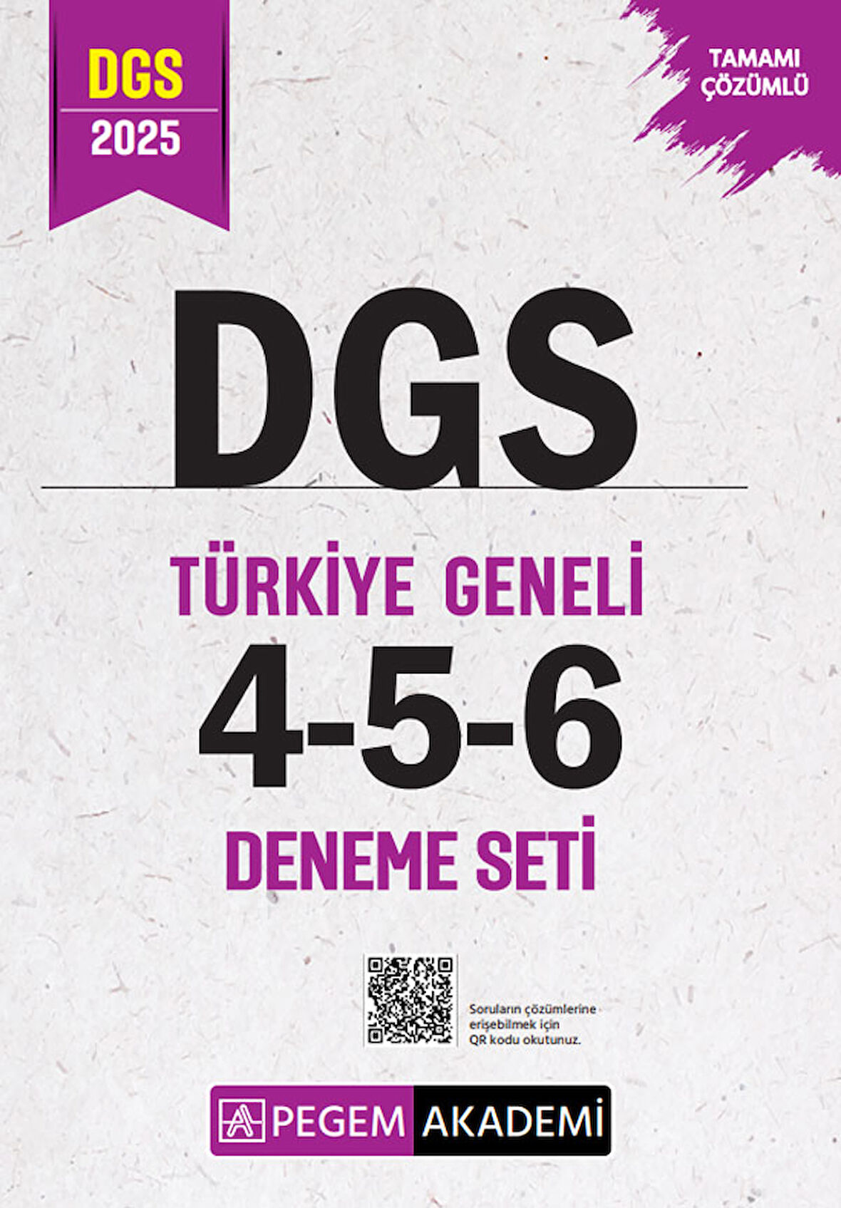 2025 Dgs Tamamı Çözümlü Türkiye Geneli 4-5-6 (3'lü Deneme Seti)