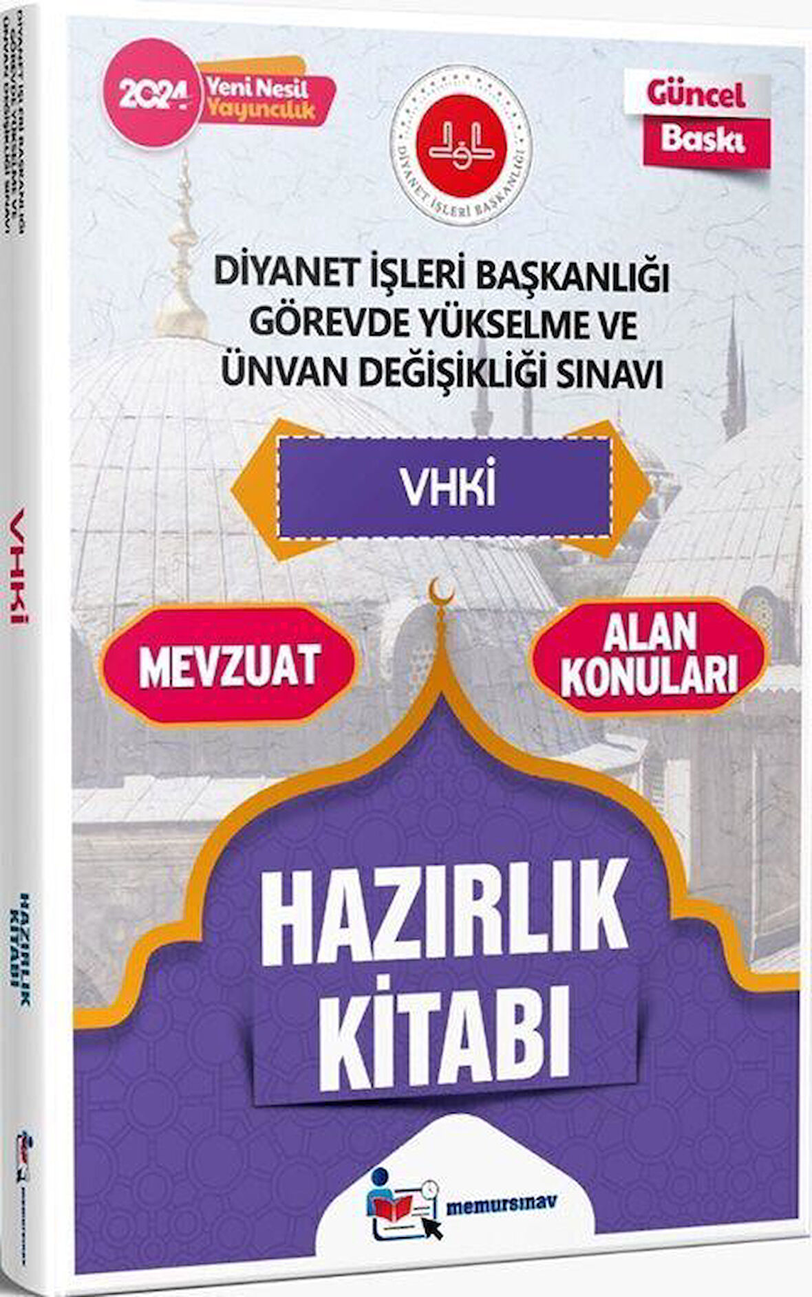 2024 Diyanet İşleri Başkanlığı GYS Ve UDS VHKİ Hazırlık Kitabı Memur Sınav