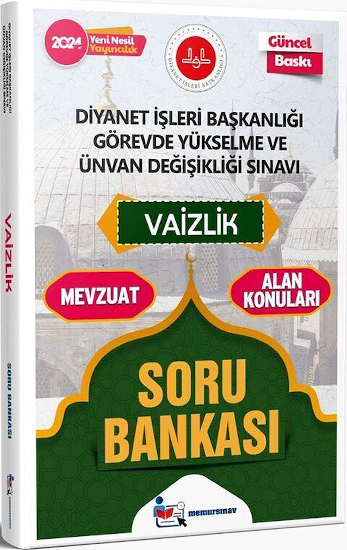 2024 Diyanet İşleri Başkanlığı GYS ve UDS Vaizlik Soru Bankası Memur Sınav