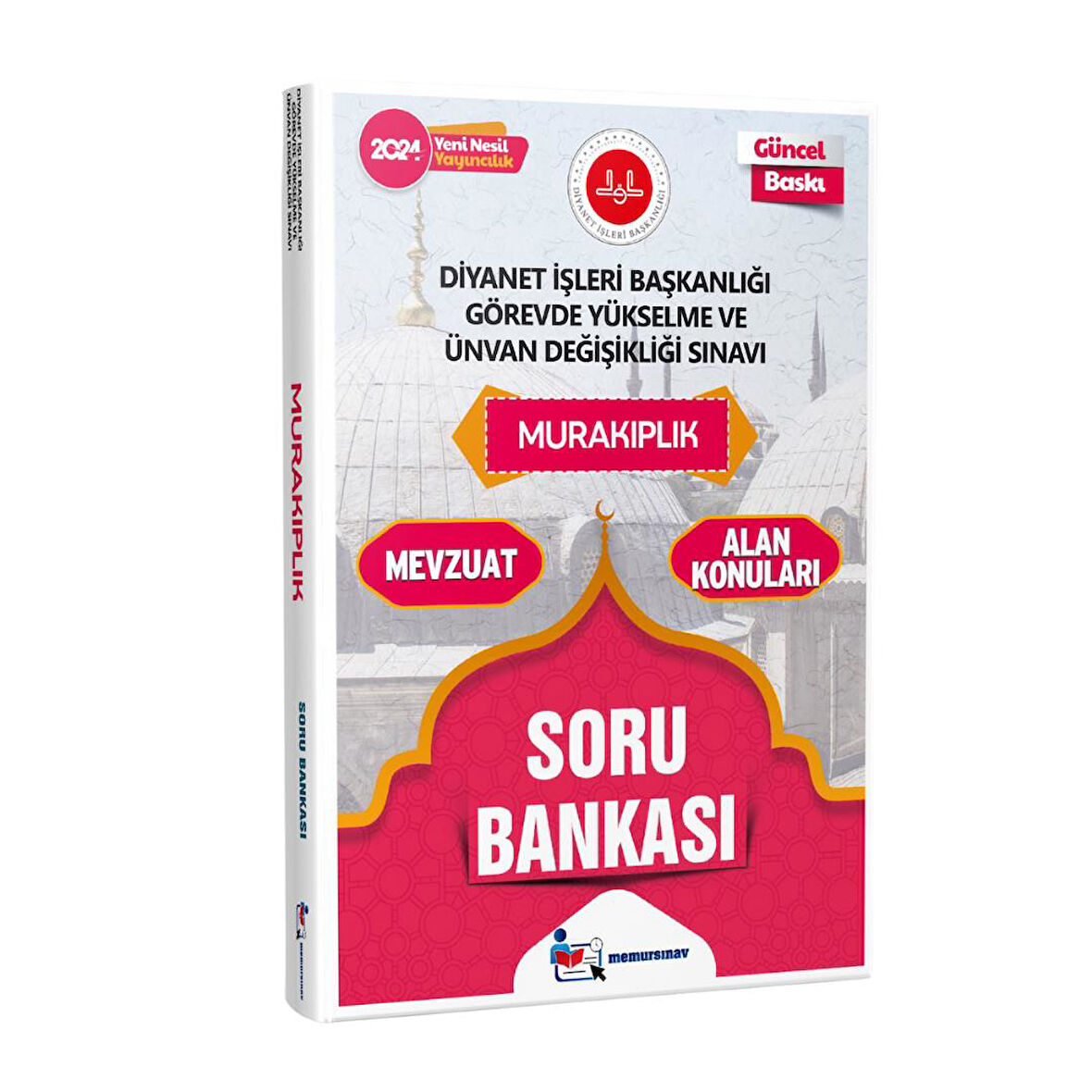 2024 Diyanet İşleri Başkanlığı GYS ve Ünvan Değişikliği Sınavı Murakıplık Soru Bankası Memur Sınav